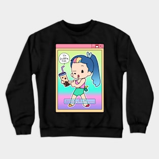 Bubble bubble tea Crewneck Sweatshirt